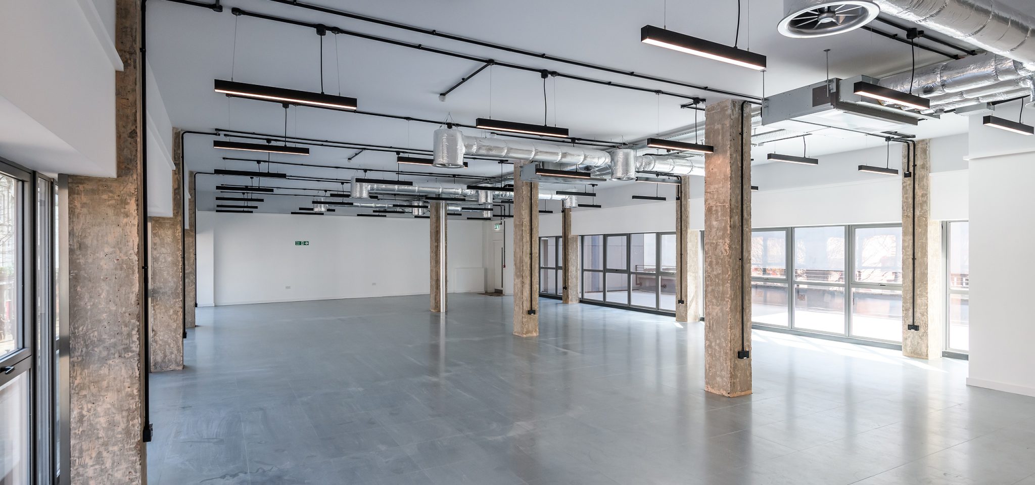 Open plan offices to let available at The Southside Building in Birmingham.